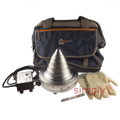 ConeMount BH-02-C Cone Bearing Heater 3/8 -5  3/4 inch (20-145mm) 240V - Allow 2-3 Days