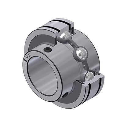 SNR CUC207-23 Imperial Full Width Grooved Parallel Outer Bearing Insert 1-7/16 inch Bore 72mm Outside Diameter with Grub Screws