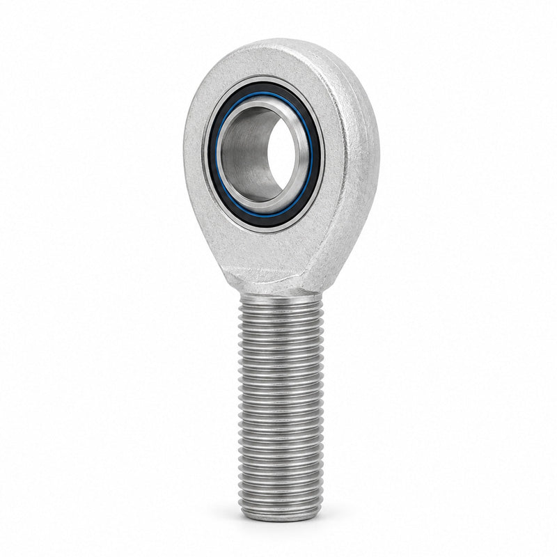 Durbal DGAL25-UK-2RS Maintenance Free Left Hand Metric Steel / PTFE Lined Male Rod End M24x2 Thread