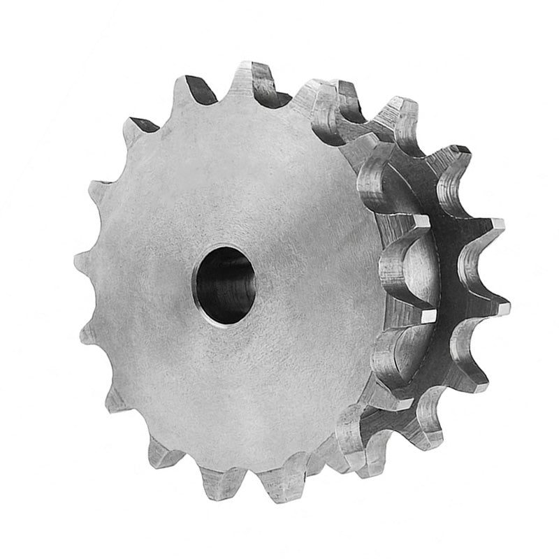 12 Tooth 12B Pilot Bore Double Simplex Sprocket for 3/4 inch Pitch Chain