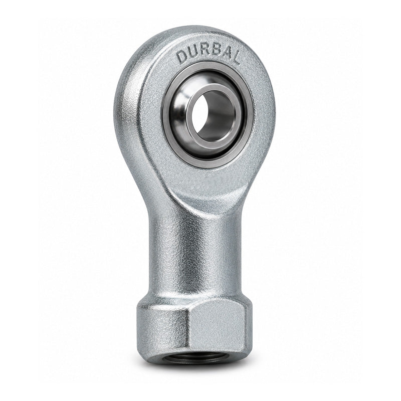 Durbal DPHS12 Maintenance Required Right Hand Metric Steel Female Rod End M12 Thread