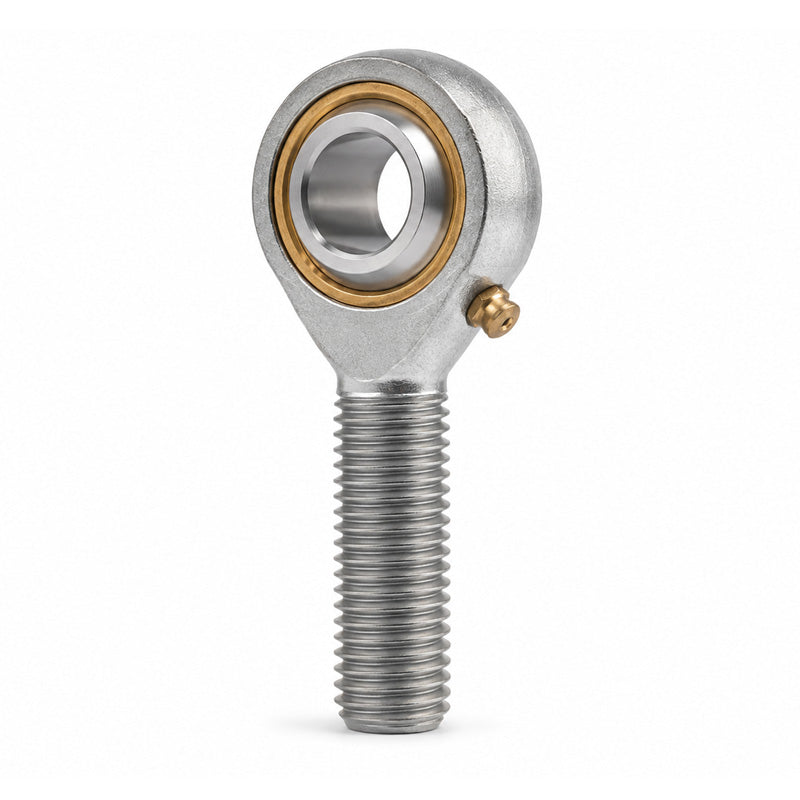Durbal DPOSL10 Maintenance Required Left Hand Metric Steel Male Rod End M10 Thread