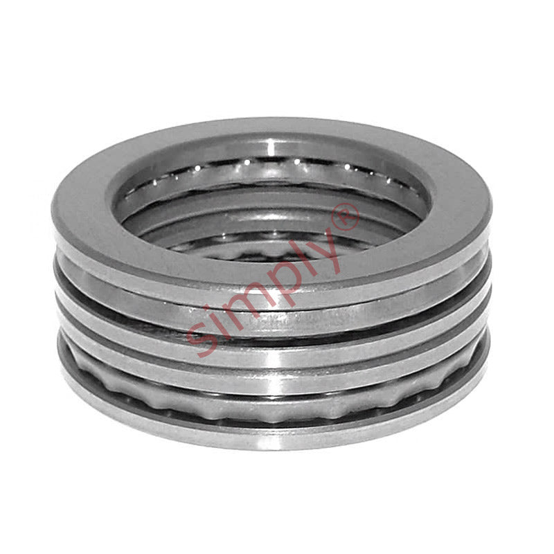 52412 Budget Double Thrust Ball Bearing with Flat Seats 50x130x93mm