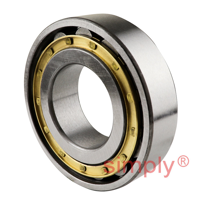 N310EM Single Row Cylindrical Bearing Brass Cage Extra Load 50x110x27mm