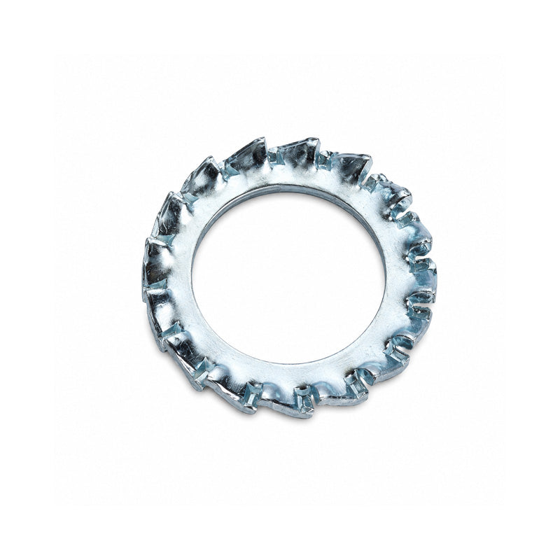 Unifix M24x38x1.5mm External Serrated Washer DIN 6798A with Bright Zinc Plated Finish - Allow 2-3 Days