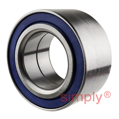 F16046 Rubber Sealed Double Row Wheel Bearing 42x75x37mm