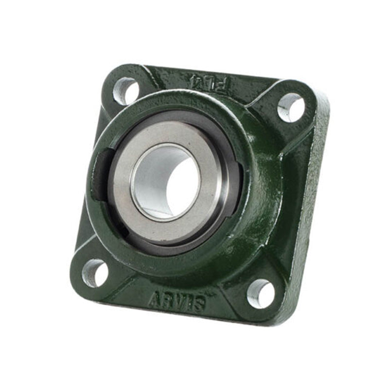 Major Brand FL4-24E-DX Imperial Cast Iron Four Bolt Square Flanged Housing with 1-1/2 inch Bore Steel Insert - Allow 3-4 Weeks