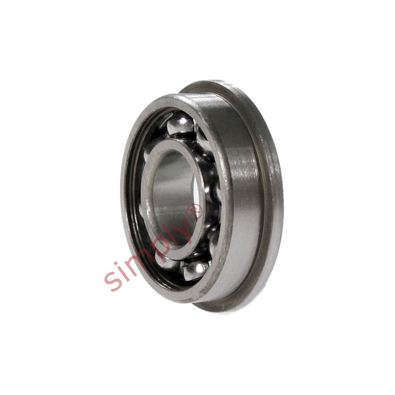 F695 Budget Open Flanged Deep Groove Ball Bearing 5x13x4mm