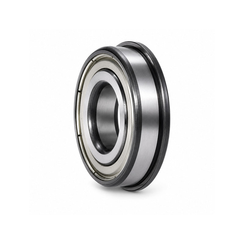 SF627ZZ Budget Metal Shielded Stainless Steel Flanged Deep Groove Ball Bearing 7x22x7mm