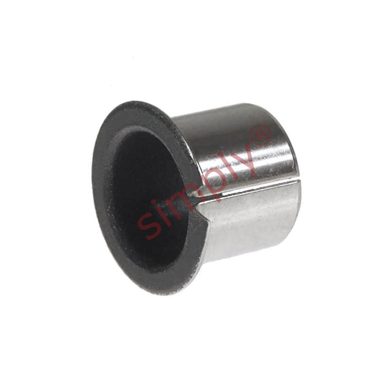 FMB1207DU Flanged Wrapped Steel Plain Backed Bush 12x14x7mm