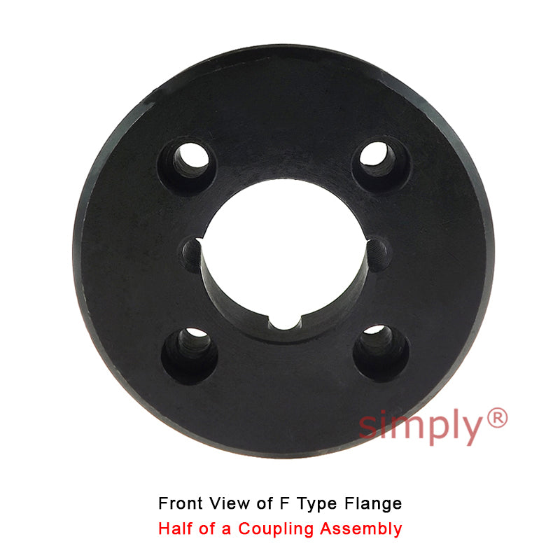 Major Branded F50F-MB Drive Coupling Inner Tapered Locking Bush Type Max Bush Bore 32mm / 1-1/4 inch