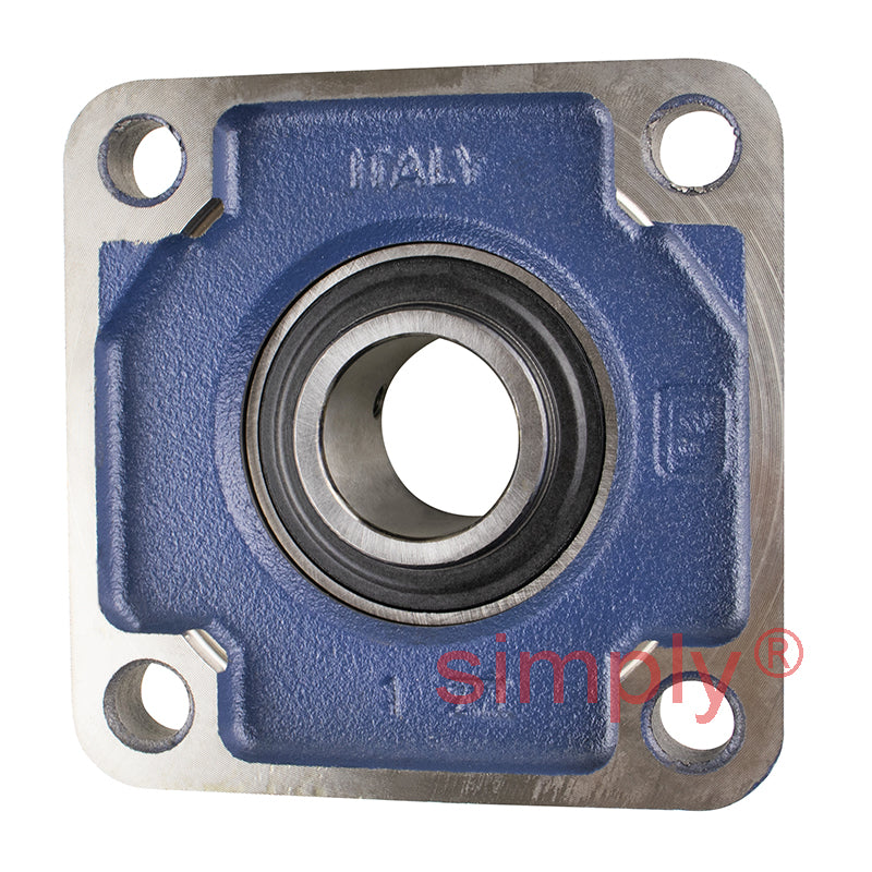 SKF FY30TR Square Cast Housing with Grub Screws 30mm Insert 
