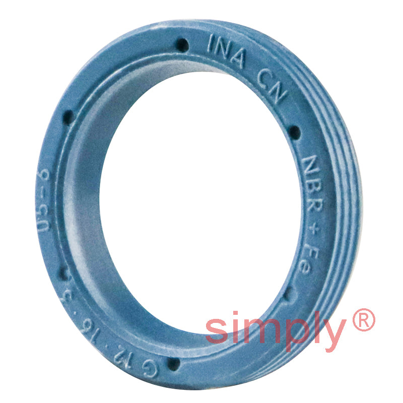 INA G12X16X3B Single Lip Nitrile Rubber Oil Seal 12x16x3mm