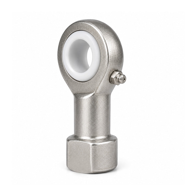 Fluro GIRSW16BO Right Hand Stainless Steel / PTFE Lined Maintenance Free Studded Female Rod End M16 Thread