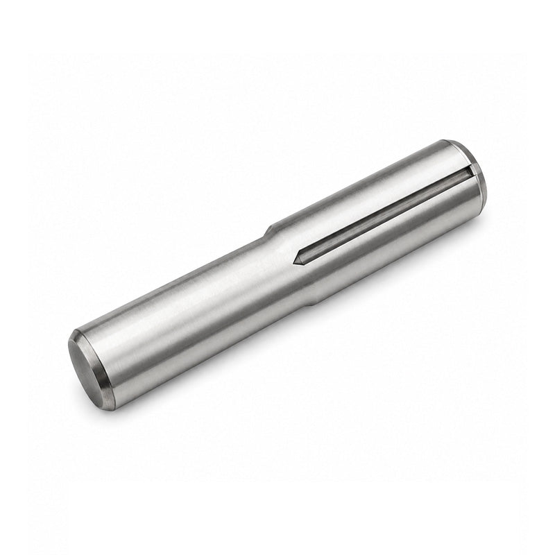 Imperial Stainless Steel GP4 Groove Pin with Half Length Reverse Taper Groove 3/8x1-1/4 inch - Allow 2-3 Days