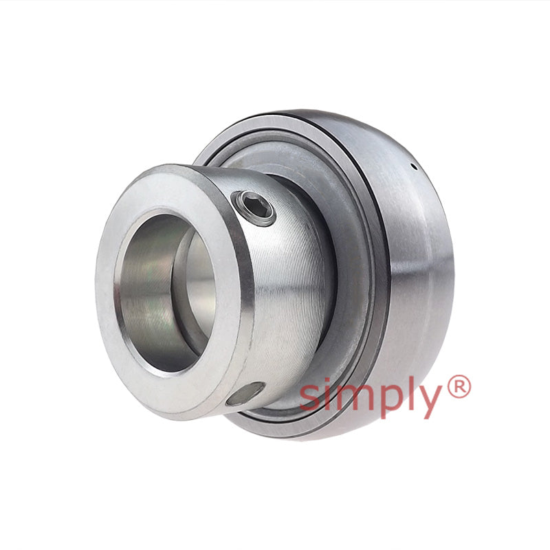 Major Branded GRAE25XLNPPB Metric Spherical Outer Bearing Insert with P Seals and Eccentric Collar 25x52x31mm