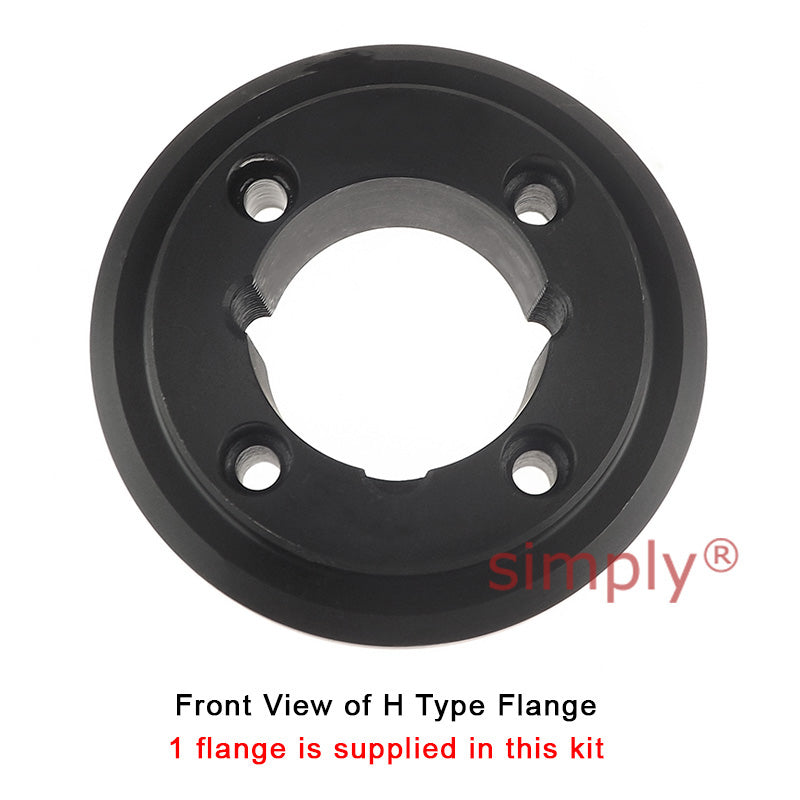 Major Branded F50H/F50F Inner/Outer Facing Taper Bores Type Tyre Drive Coupling Assembly with Fire Resistant Antistatic (F.R.A.S) Tyre
