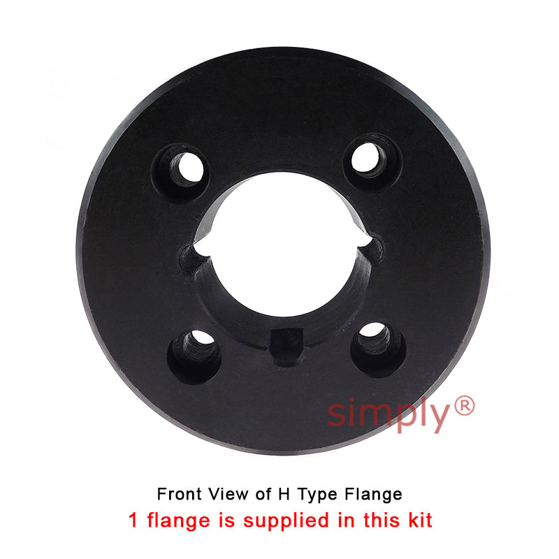 Major Branded F40H/F40F Inner/Outer Facing Taper Bores Type Tyre Drive Coupling Assembly with Fire Resistant Antistatic (F.R.A.S) Tyre