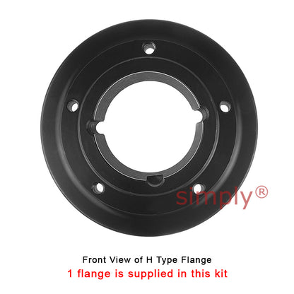 Major Branded F70H/F70F Inner/Outer Facing Taper Bores Type Tyre Drive Coupling Assembly with Fire Resistant Antistatic (F.R.A.S) Tyre