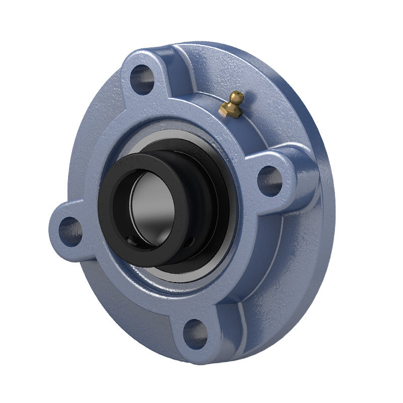 HCFC213-40 Imperial Four Bolt Cast Iron Round Flanged Housing with 2-1/2 inch Eccentric Collar Insert