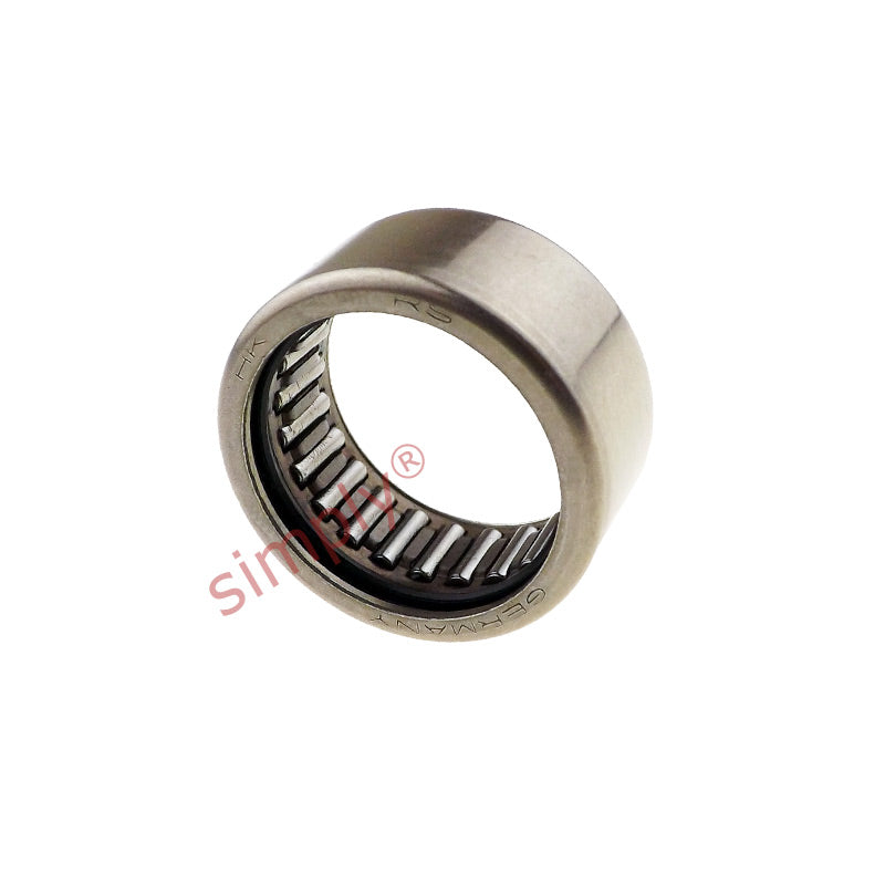 Major Brand HK2018RS Drawn Cup Type Needle Roller Rubber Sealed Bearing with Two Open Ends 20x26x18mm
