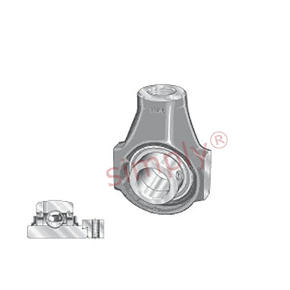 INA RHE20XL Cast Iron Take Up Unit with Eccentric Collar Insert 20mm Bore