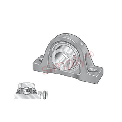 INA TASE55XL Cast Iron Plummer Block Housing with Eccentric Collar Insert 55mm Bore