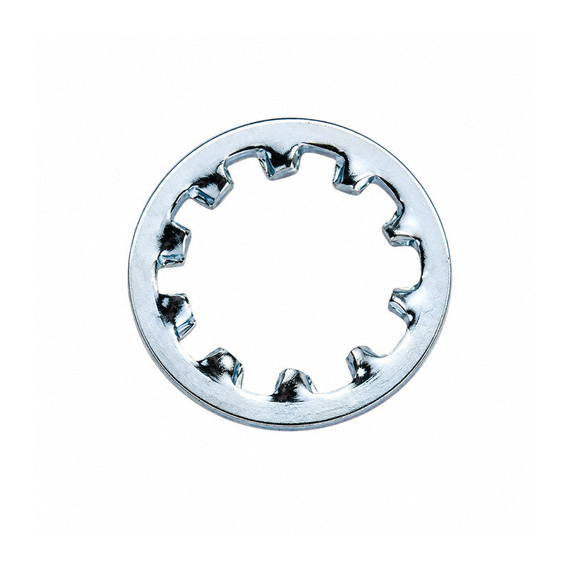 Unifix M4x8x0.5mm Internal Toothlock Washer DIN 6797J with Bright Zinc Plated Finish - Allow 2-3 Days