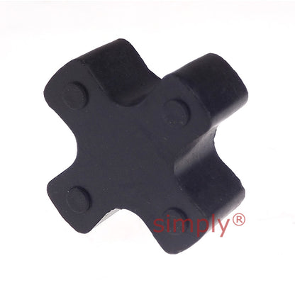 Major Branded L050B/L050B Pilot Bored Jaw Coupling Assembly Max Bore 14mm with Nitrile Rubber Insert