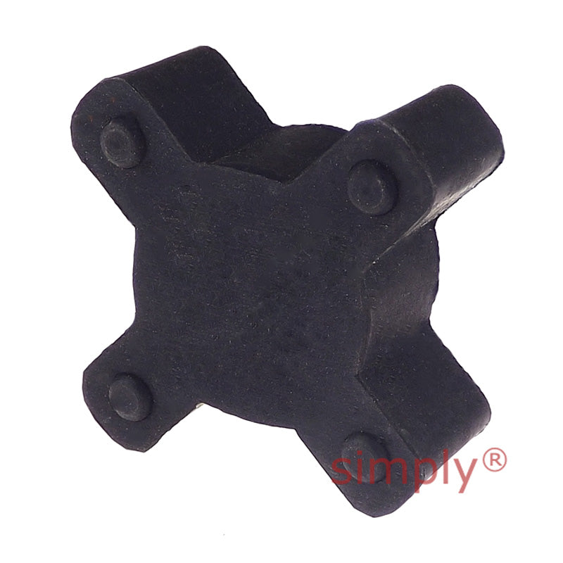 Major Branded L070B/L070B Pilot Bored Jaw Coupling Assembly Max Bore 19mm with Nitrile Rubber Insert
