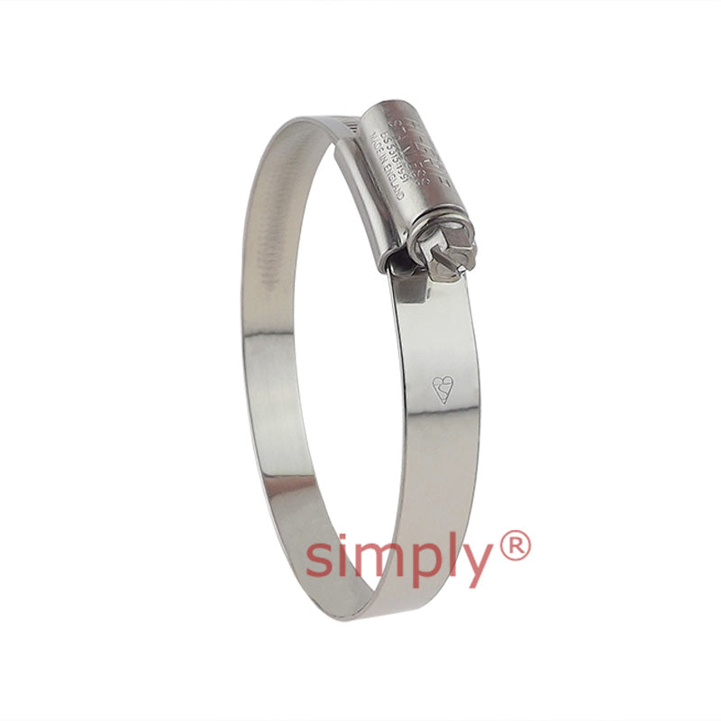 JCS HGJ60 316 Stainless Steel Hi-Grip Hose Clip Adjustment Range 45-60mm Band Width 13mm