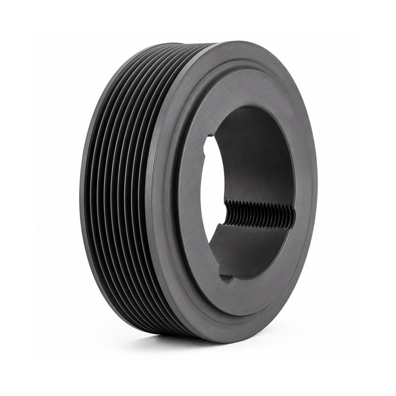 30J04 Pilot Bore Polyvee Belt Pulley 30mm Pitch Diameter 4 Grooves - Allow 2-3 Days