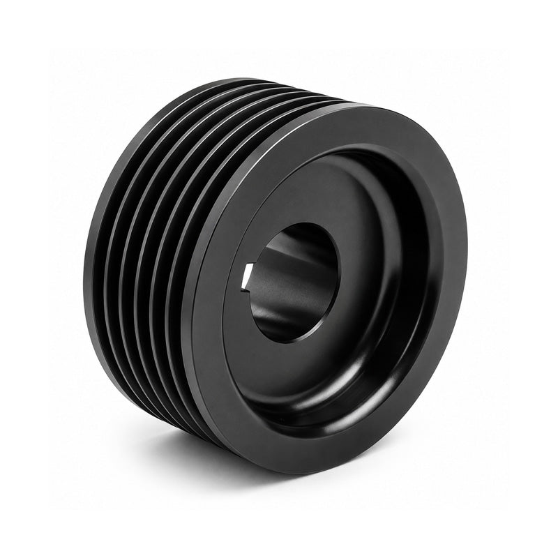 PowerDrive 100J12 Tapered Bore Polyvee Belt Pulley 100mm Pitch Diameter 12 Grooves - Allow 2-3 Days
