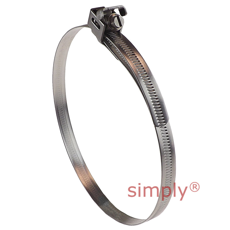 CAS555MS Zinc Plated Steel Jubilee Quick Release Captive Strap Adjustment Range 50mm - 555mm Band Width 11mm