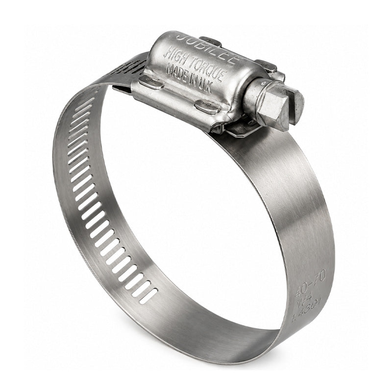 HT260 304 Stainless Steel High Torque Jubilee Clip Adjustment Range 230mm-260mm Band Width 16mm