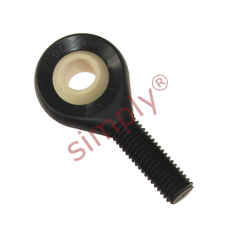 igubal KARM08CLMH Right Hand Male Plastic Rod End 8mm Bore M8 Thread 