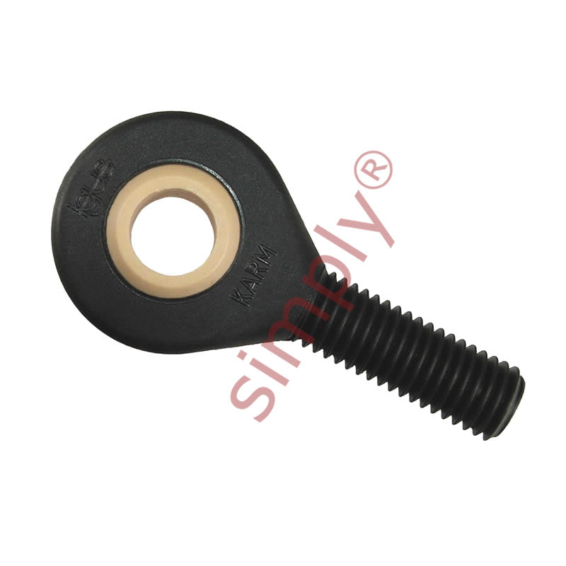 igubal KARM10 Right Hand Male Plastic Rod End 10mm Bore M10 Thread