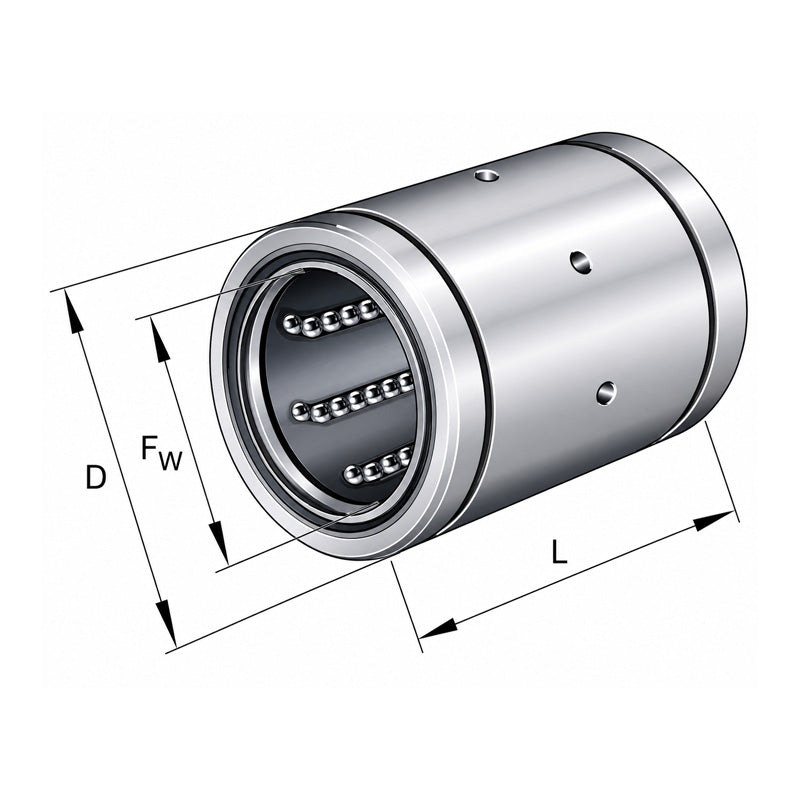 INA KBS12 Linear Ball Bushing 12x22x32mm
