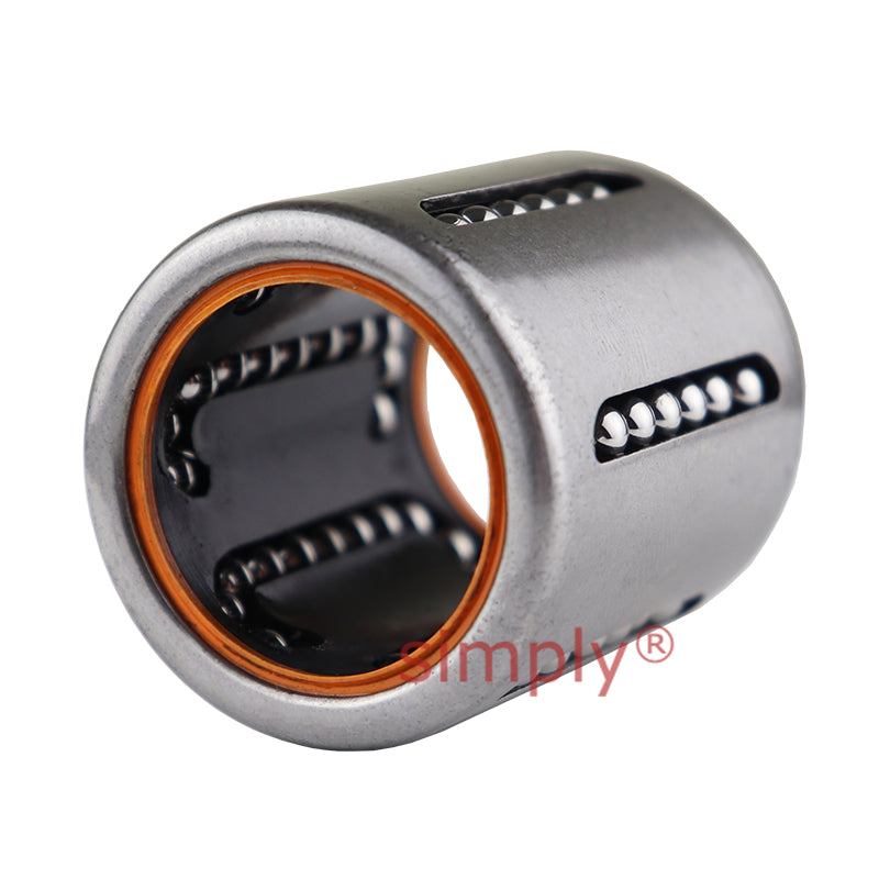 Budget KH25PP Relubricatable Closed Linear Ball Bushing Sealed with Contact Seals 25x35x40mm