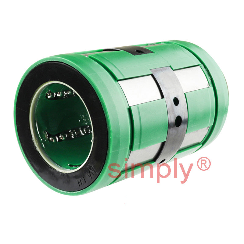 INA KN20BPP Relubricatable Open Linear Ball Bushing with Contact Seals 20x32x45mm