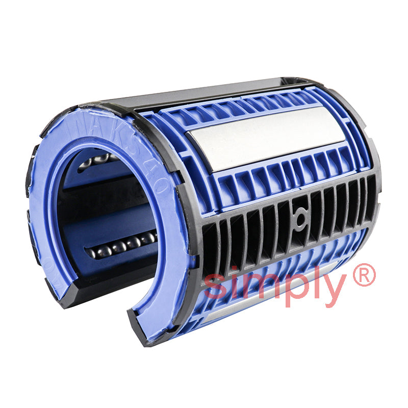 INA KSO40 Open Self Aligning Linear Ball Bushing with Gap Seals 40x62x80mm