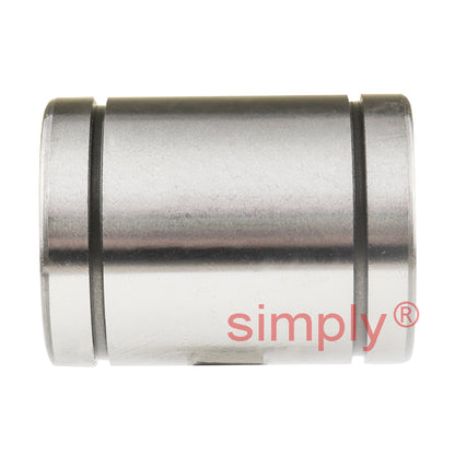 LMB10UU Imperial Closed Linear Ball Bushing with Rubber Seals 0.625x1.125x1.5 inch