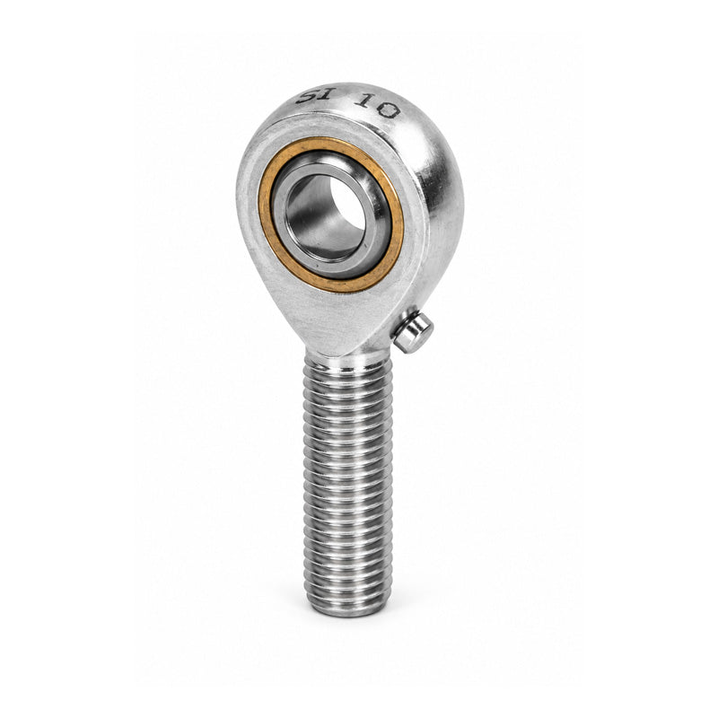 Fluro GALO10 Left Hand Zinc Plated Steel / Steel Male Plain Rod End M10 Thread