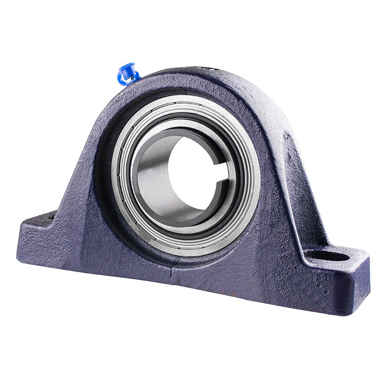RHP MP1040-35K Two Bolt Cast Iron Pillow Block with Insert and H308 Taper Sleeve = 35mm Shaft Size