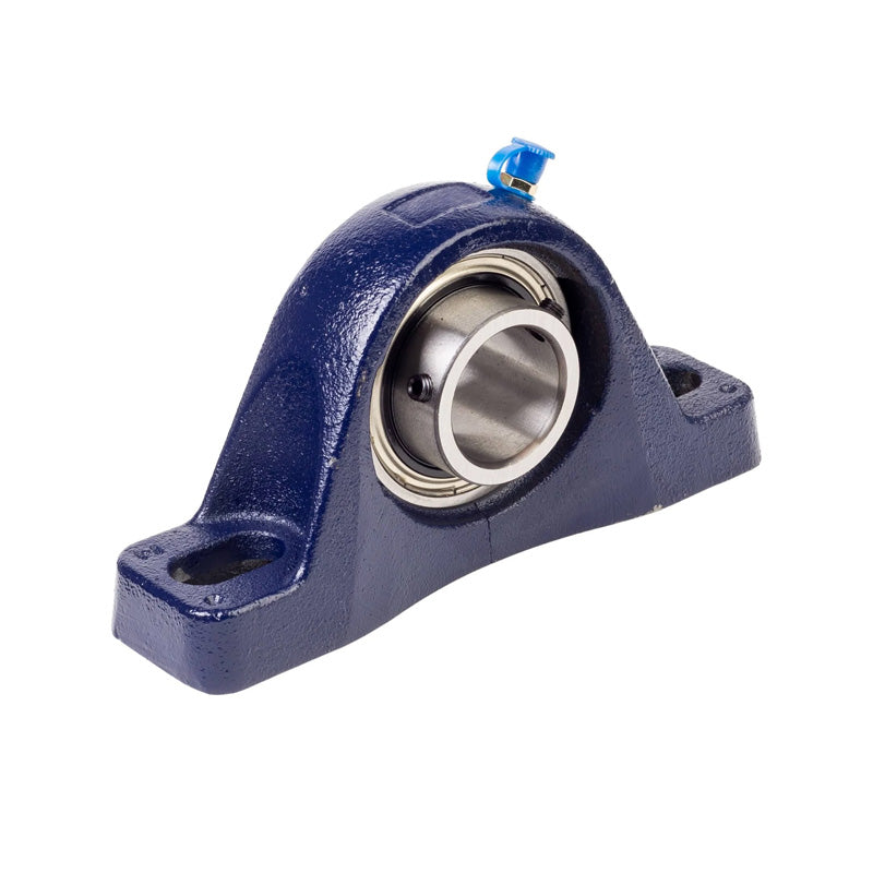 RHP MP1-7/8 Two Bolt Cast Iron Pillow Block and 1-7/8 Bore Grub Screw Insert