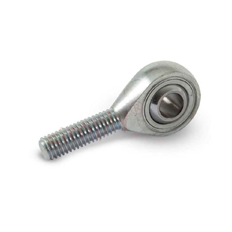 Dunlop MSL-M05 Left Hand Metric Stainless Steel / PTFE Lined Maintenance Free Plain Male Rod End M5x0.8 Thread - Allow 7-10 Days