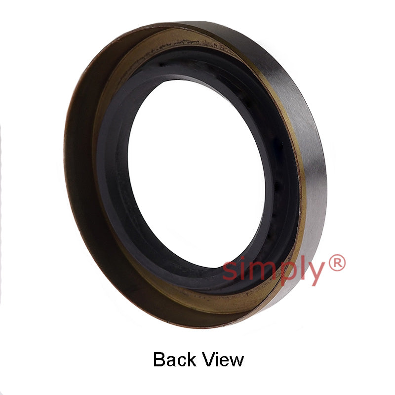30x45x4mm Metal Cased Nitrile Rubber Single Lip Rotary Shaft Oil Seal Springless Design VB Style