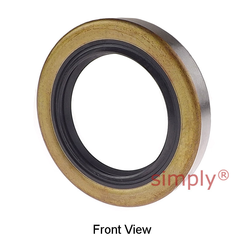 32x42x4mm Metal Cased Nitrile Rubber Single Lip Rotary Shaft Oil Seal Springless Design VB Style