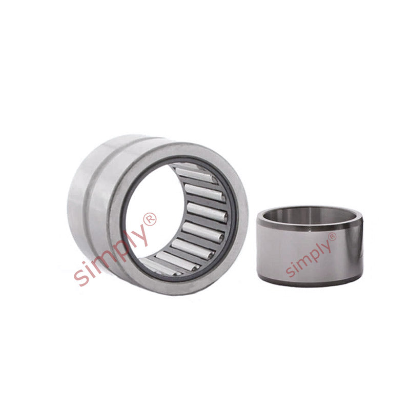 NA49002RS Budget Needle Roller Bearing/Shaft Sleeve - 2 Rubber Seals 10x22x14mm