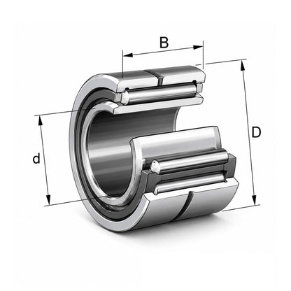 INA NA4917-C3 Machined Needle Roller Bearing 85x120x35mm - Allow 1-2 Days - Contact Us For Faster Delivery